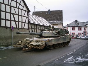 M 1 - Abrams-Panzer in Esch beim Manöver "Ready Crucible 2005", Bild: Peter Hartmann